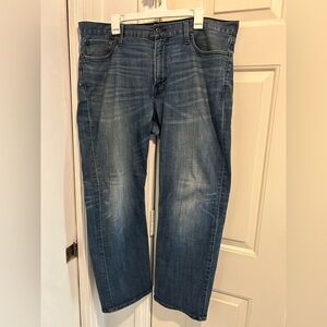 Lucky Brand Men’s 363 Vintage Straight Jeans Size 38 Medium Wash